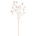 27" Shimmer Artificial Dogwood Blossom Flower Stem -Cream (Pack of 12) - XFS831-CR