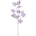 50" Antique Metallic Artificial Schefflera Leaf Stem -Lavender (Pack of 6) - XFS917-LV