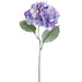 24" Antique Metallic Artificial Hydrangea Flower Stem -Lavender (Pack of 12) - XFS918-LV