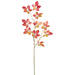 50" Pearl Metallic Artificial Schefflera Leaf Stem -Red (Pack of 6) - XFS930-RE