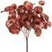 16" Outdoor UV-Resistant Artificial Shimmer Eucalyptus Plant -Burgundy/Gold (Pack of 12) - XFS956-BU/GO