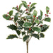 14" Holly Leaf & Berry Artificial Plant -Variegated/Red (Pack of 12) - XHB013-VG/RE