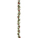 6' Artificial Holly Leaf & Berry Garland -Variegated (Pack of 6) - XHG126-VG