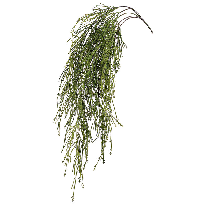 38.5" Hanging Artificial Club Moss Fern Plant -Green (Pack of 12) - XIB008-GR