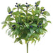 17" Artificial Laurel Leaf & Berry Plant -Green/Blue (Pack of 12) - XIB017-GR/BL