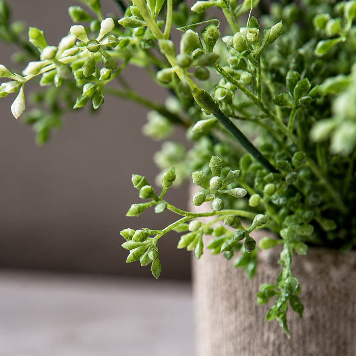 17" Artificial Eucalyptus Seed Plant -Green/Gray (Pack of 12) - XIE117-GR/GY