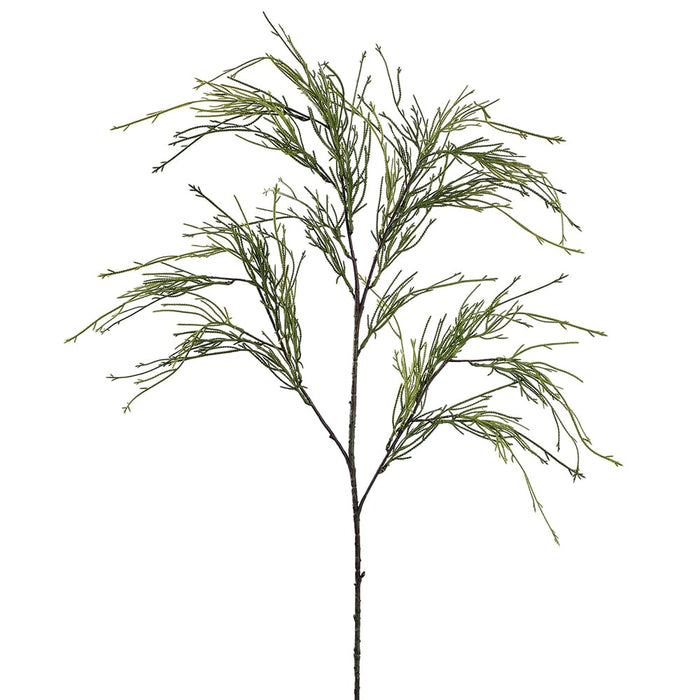 21" Artificial Club Moss Fern Stem -Green (Pack of 12) - XIS008-GR