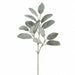 29" Glittered Magnolia Leaf Artificial Stem -Green (Pack of 12) - XIS022-GR