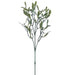 25" Artificial Mistletoe Leaf Stem -Green (Pack of 12) - XIS040-GR