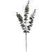 28" Iced Artificial Eucalyptus Leaf Stem -Green (Pack of 12) - XIS235-GR