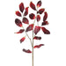 52" Artificial Magnolia Leaf Branch Stem -Burgundy/Green (Pack of 2) - XIS282-BU/GR