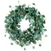 26" Iced Artificial Seeded Eucalyptus Leaf Wreath -Green (Pack of 2) - XIW068-GR