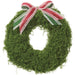 8" Artificial Moss Wreath -Green - XIW090-GR