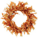 24" Metallic Artificial Oak Leaf Wreath -Copper (Pack of 6) - XIW604-CP