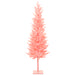 27" Pine Cone-Shaped Artificial Topiary Tree w/Stand -Pink (Pack of 4) - XLR129-PK
