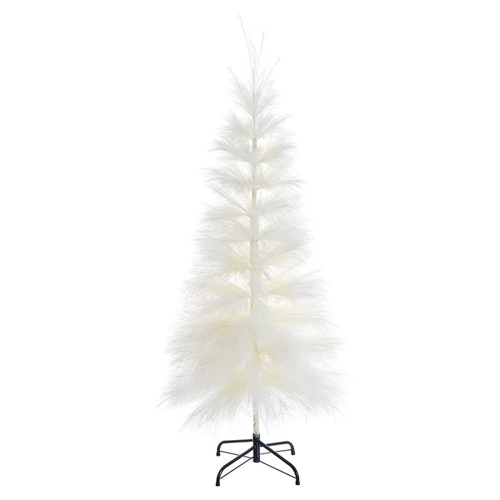 4'11" Pampas Grass Artificial Tree w/Stand -Cream - XLT805-CR
