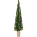 18.5" Artificial Cone-Shaped Berry Tree Topiary w/Wood Pot -Green/White (Pack of 4) - XLT813-GR/WH