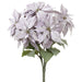 23" Rich Velvet Artificial Poinsettia Flower Bush -Lavender (pack of 4) - XPB139-LV