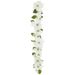 6' Poinsettia Flower Silk Garland -Cream (Pack of 4) - XPG501-CR