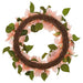 36" Poinsettia Flower Silk Wreath -Pink (Pack of 2) - XPW499-PK