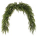 72" Wide Deluxe Artificial Mixed Cedar Mantel Swag -Green (Pack of 4) - YAC771-GR
