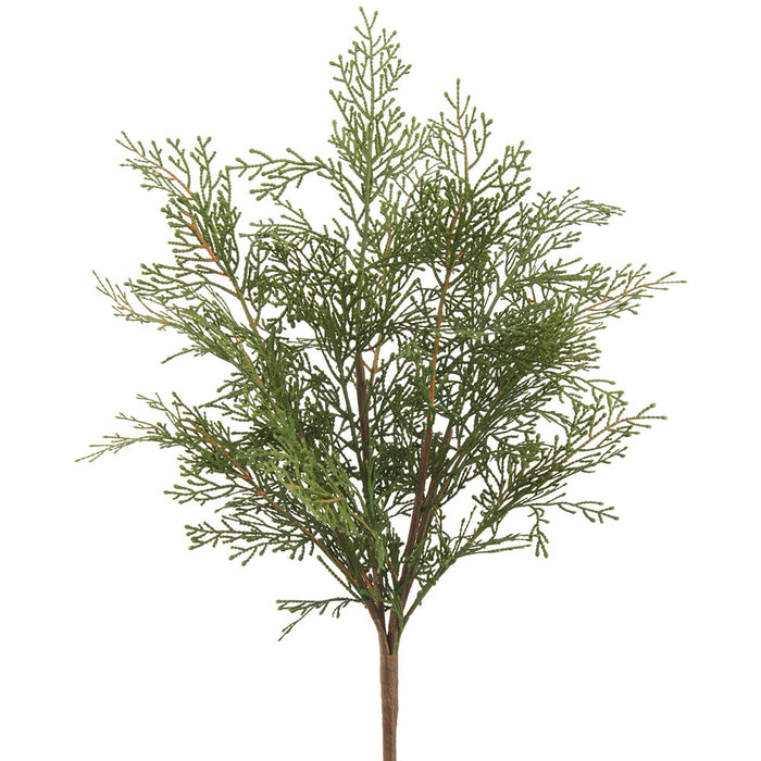 20.5" Artificial Cedar Plant -Green (Pack of 12) - YB0321-GR