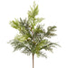 16" Cedar Artificial Plant -Green (Pack of 6) - YB0323-GR