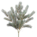 18" Artificial Round Tip Pine Plant -Frosted Green (pack of 6) - YB7718-GR/FS