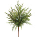 20" Artificial Juniper & Cypress Plant -Green (Pack of 12) - YBN017-GR
