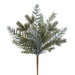 18" Mixed Spruce & Pine Artificial Plant -Green/Gray (Pack of 6) - YBX008-GR/GY