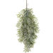 36" Iced Artificial Pine Teardrop Swag -Green/Clear (Pack of 4) - YDC261-GR/CW