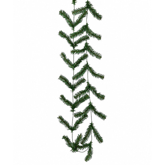 10' Pine Work Artificial Garland -Green (Pack of 24) - YG2010-GR
