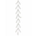 10' Pine Work Artificial Garland -White (Pack of 24) - YG2010-WH/WH