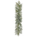 6' Pine & Pinecone Faux Garland -Green/Brown (Pack of 2) - YG2408-GR/BR