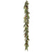 6' Cedar, Pine & Pinecone Artificial Garland -Green/Brown (Pack of 2) - YGC004-GR/BR