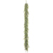 6' PE Soft-Touch Glittered Cedar Artificial Garland -Green (Pack of 2) - YGC095-GR