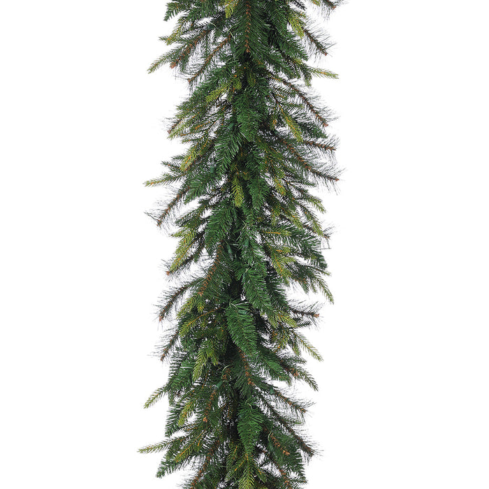 9'Lx18" Colorado Mixed Pine Artificial Garland -Green (Pack of 2) - YGC101-GR