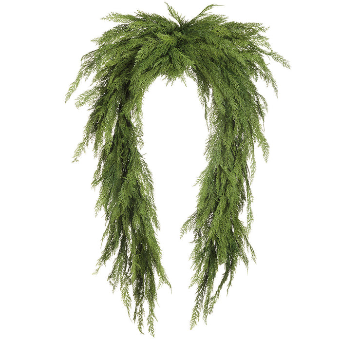 96" Wide Artificial Cedar Swag -Green (Pack of 2) - YGC458-GR