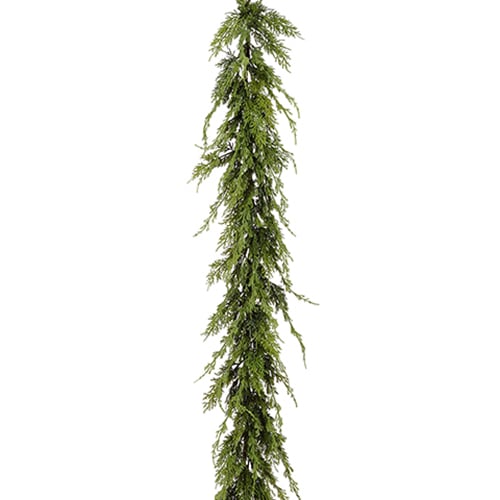 6' Cypress Artificial Garland -Green (pack of 4) - YGC506-GR