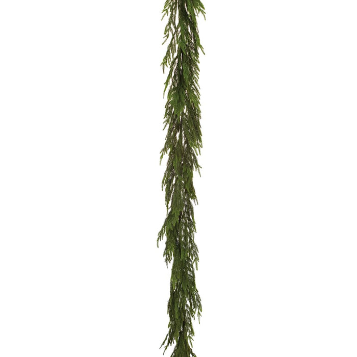 9' Cypress Artificial Garland -Green (Pack of 2) - YGC609-GR