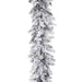 9'Lx12"W Blackmore Snowed Pine Artificial Garland -Snow (pack of 2) - YGK402-SN