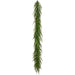 6' PE Soft-Touch Cypress Double Artificial Garland -Green (Pack of 2) - YGN084-GR