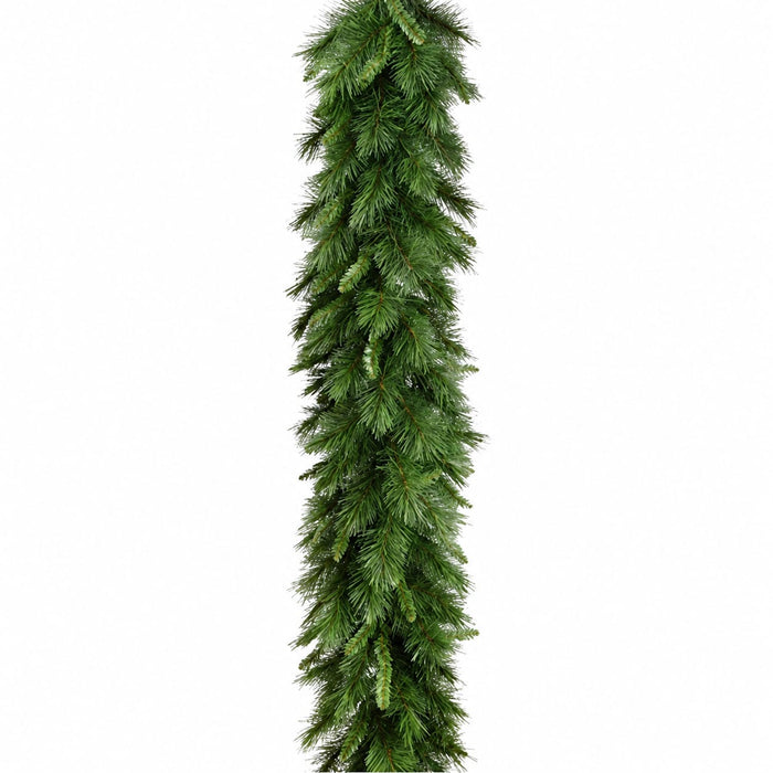 9'Lx18"W Long Needle Mixed Pine Artificial Garland -Green (Pack of 4) - YGN608-GR