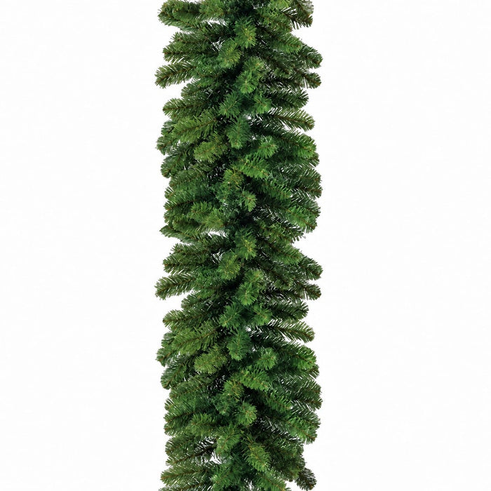9'Lx14"W Noble Fir Pine Artificial Garland -Green (Pack of 6) - YGN614-GR