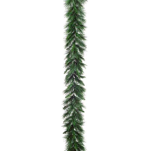 9'Lx14"W Long Needle Pine Artificial Garland -Green (pack of 6) - YGN649-GR