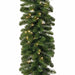 9'Lx18"W Noble Fir Pine Artificial Garland, Pre-Lit -Green (Pack of 6) - YGN718-GR