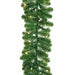 9'Lx12"W Noble Fir Pine Artificial Garland, Pre-Lit -Green (Pack of 6) - YGN812-GR
