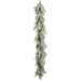 6' Iced Mixed Pine Artificial Garland -Green/Gray (Pack of 2) - YGP001-GR/GY