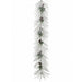 6' Flocked Mixed Pine w/Pinecone Artificial Garland -Green/Snow (Pack of 2) - YGP265-GR/SN