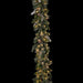 9'Lx12"W Flocked Pine & Pinecone Artificial Garland, LED Pre-Lit (Multi-Mode) -Green (Pack of 2) - YGP409-GR/SN